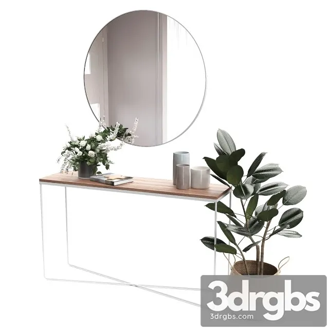 Decorative Design Twins Set 1 3D Model Download