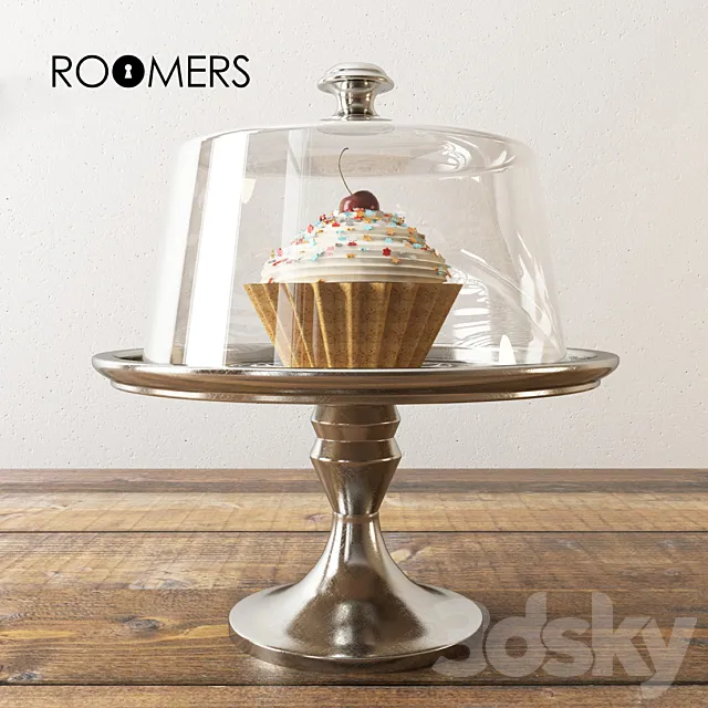 Decorative dish Roomers 3DModel Decorative dish Roomers 3DModel