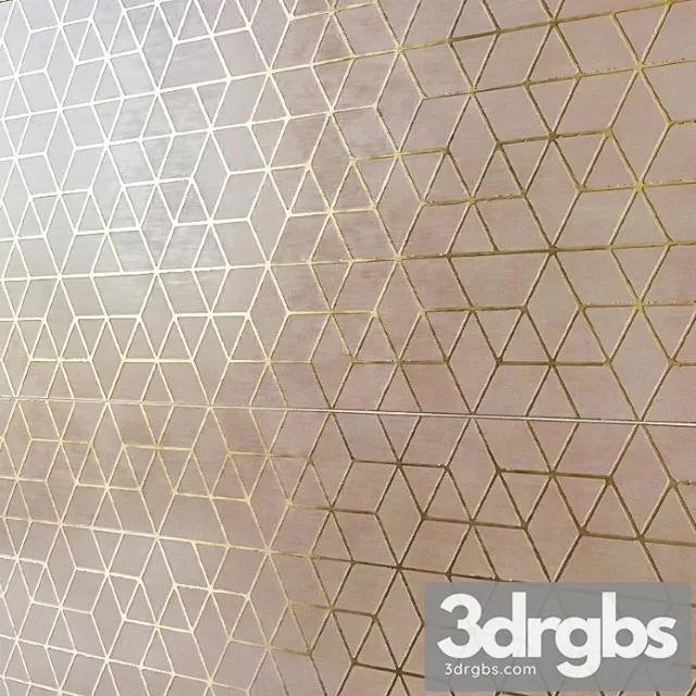 Decorative elements atlas concorde mek rose hexagon 3D Model Download