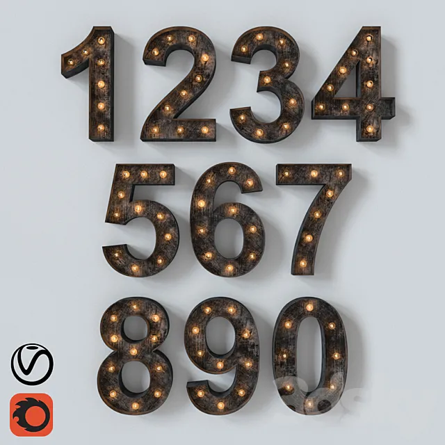 Decorative figures Restoration Hardware 3DModel Decorative figures Restoration Hardware 3DModel