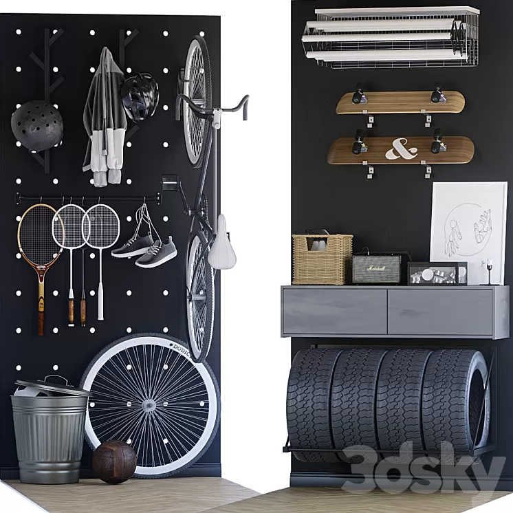 Decorative filling for the balcony 3D Model Decorative filling for the balcony 3D Model