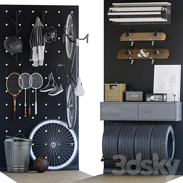 Decorative filling for the balcony 3DModel Decorative filling for the balcony 3DModel