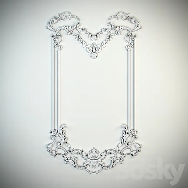 Decorative Frame 3D Model