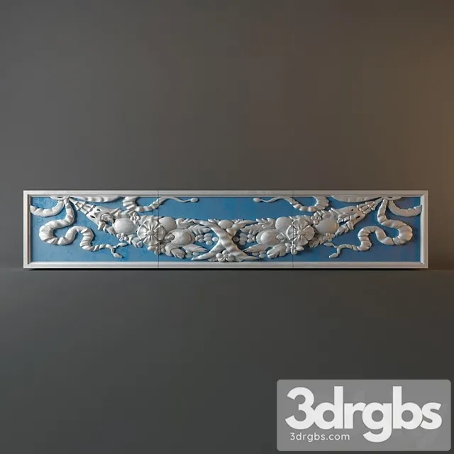 Decorative Gypsum Panel 3D Model Download Decorative Gypsum Panel 3D Model Download