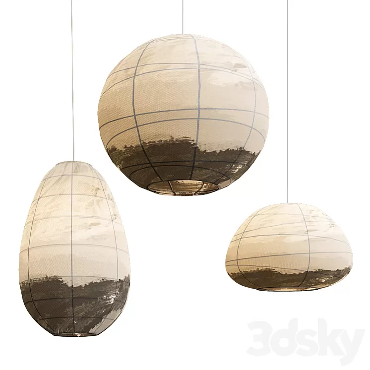 Decorative Ikea Regolit Pendant 3D Model Decorative Ikea Regolit Pendant 3D Model