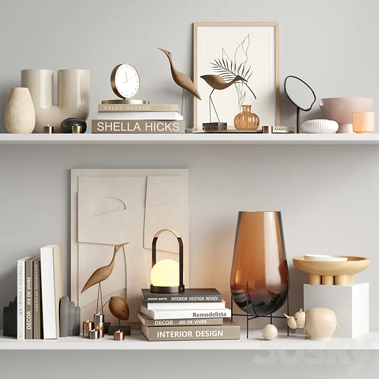 Decorative Interior Set 3 3D Model Free Download Decorative Interior Set 3 3D Model Free Download