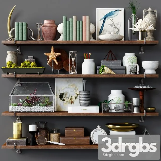 Decorative Loft Set 3D Model Download