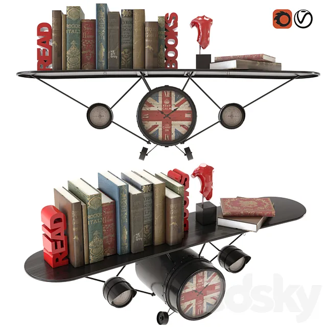 Decorative loft set 3DModel