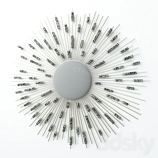 decorative mirror Cristofer Guy 3D Model