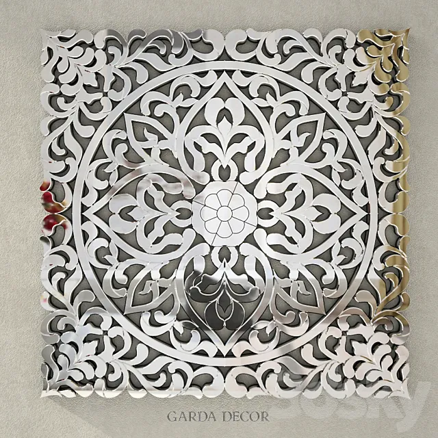 Decorative mirror Garda Decor 3DModel Decorative mirror Garda Decor 3DModel