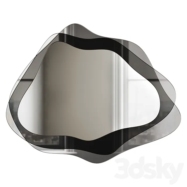 Decorative mirror Mirror 04 3D Model
