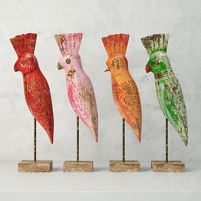 Decorative Mittus 3DModel Decorative Mittus 3DModel