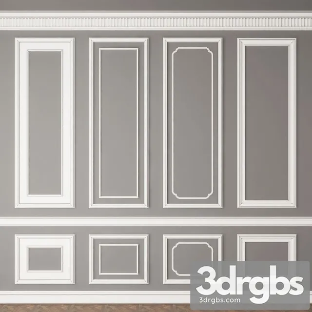 Decorative Molding 1 3D Model Download Decorative Molding 1 3D Model Download