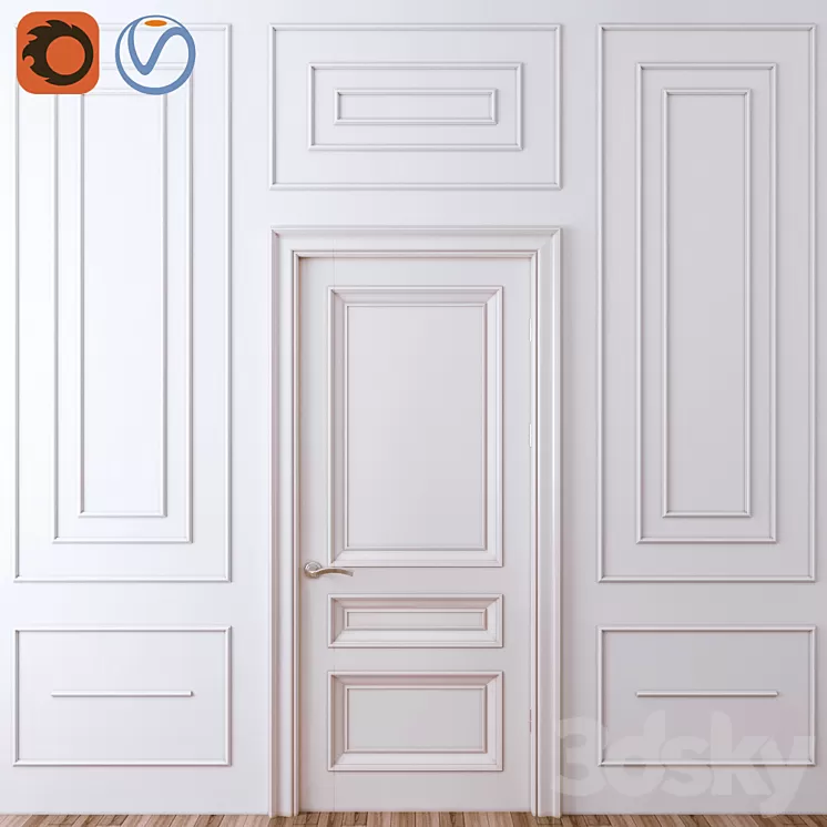 Decorative molding_03 3D Model Decorative molding_03 3D Model