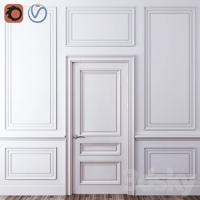 Decorative molding_04 3DModel Decorative molding_04 3DModel