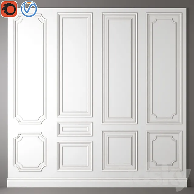 Decorative molding_13 3DModel Decorative molding_13 3DModel