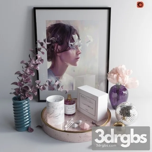 Decorative Nabor 4 3D Model Download Decorative Nabor 4 3D Model Download