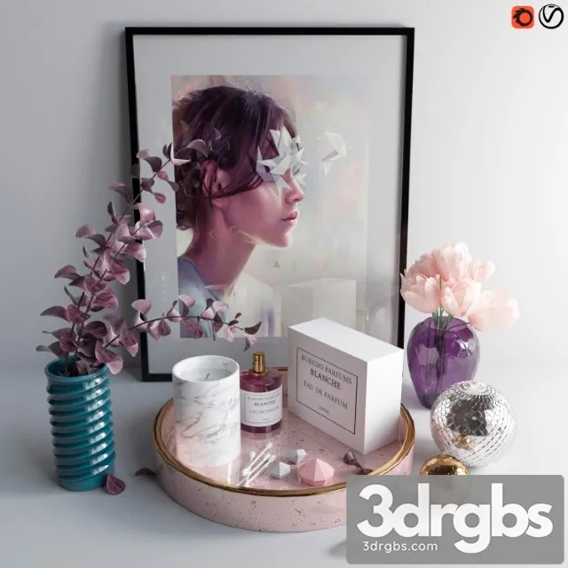 Decorative Nabor 4 3D Model Download