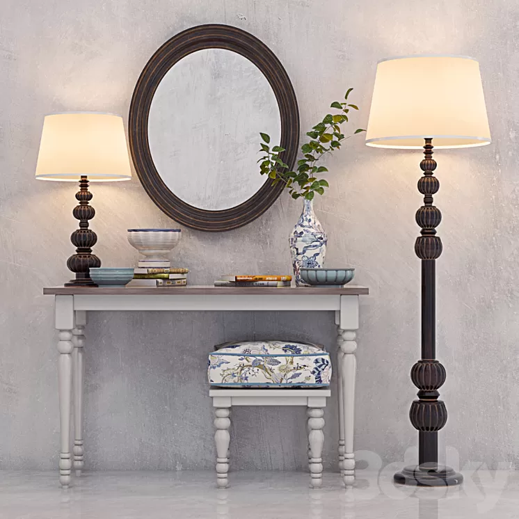 Decorative nabor_02 3D Model