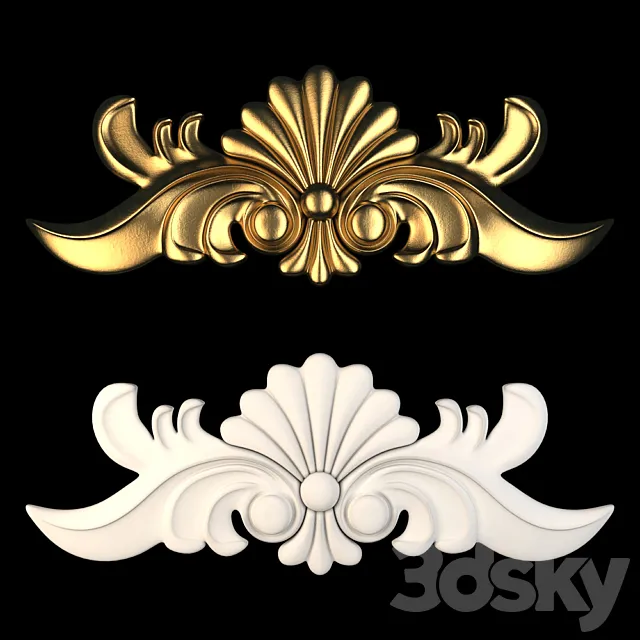 Decorative Ornaments – 05 3D Model Decorative Ornaments – 05 3D Model