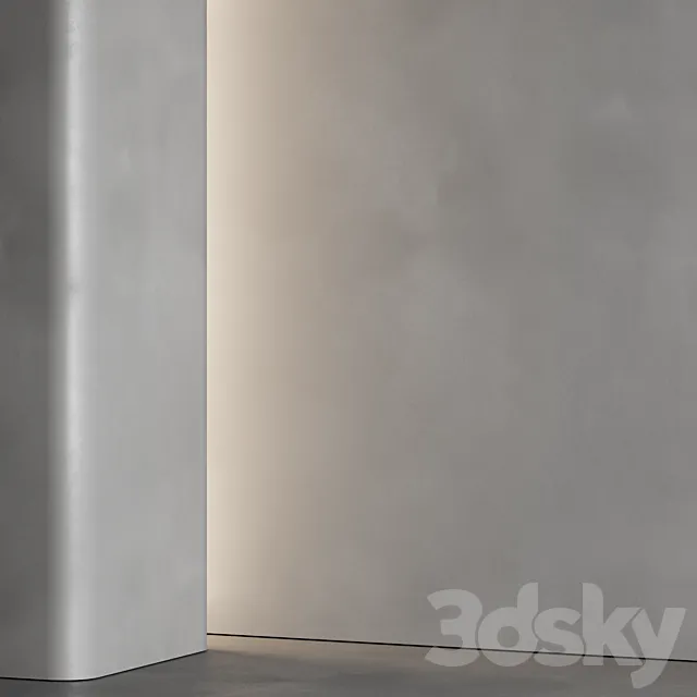 Decorative paint 03 3D Model