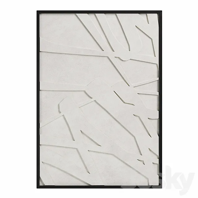 Decorative panel 100 cm SoHOME 3D Model Decorative panel 100 cm SoHOME 3D Model