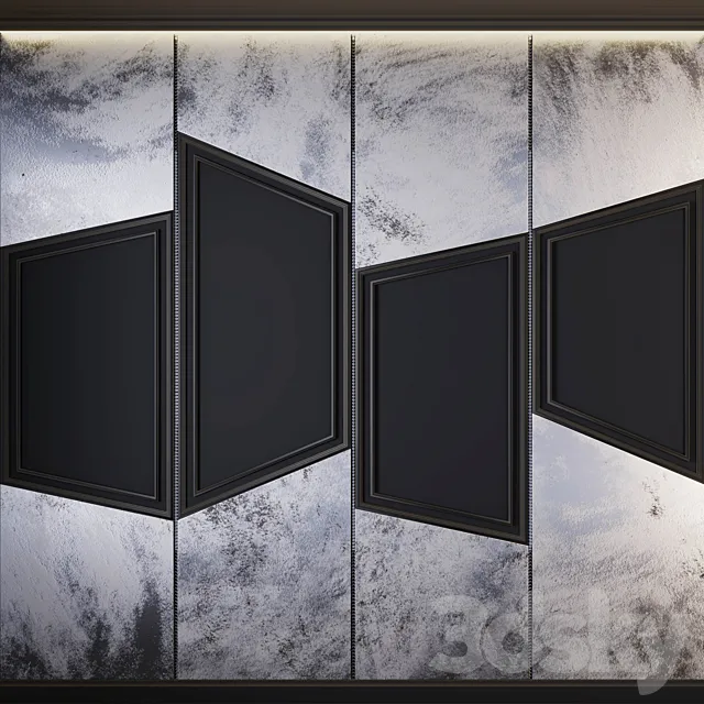 Decorative panel 10_16 3D Model Decorative panel 10_16 3D Model