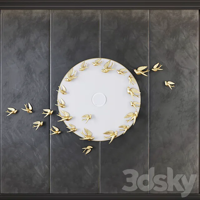 Decorative panel 10_2 3D Model Decorative panel 10_2 3D Model