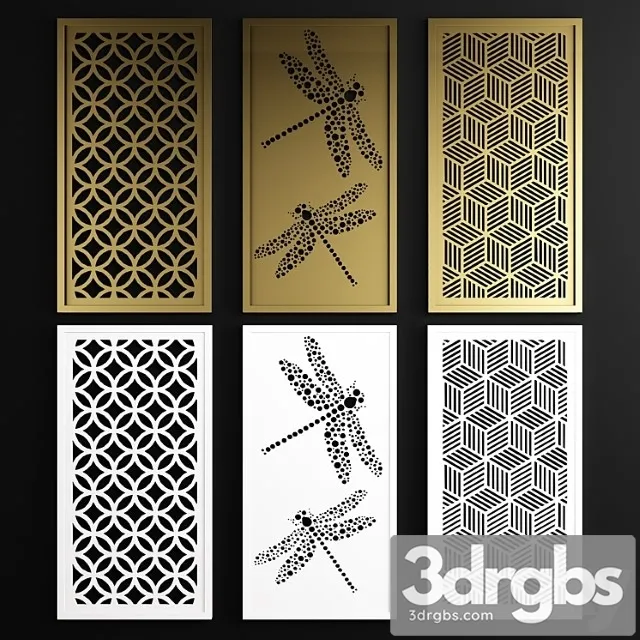 Decorative Panel 24 3D Model Download