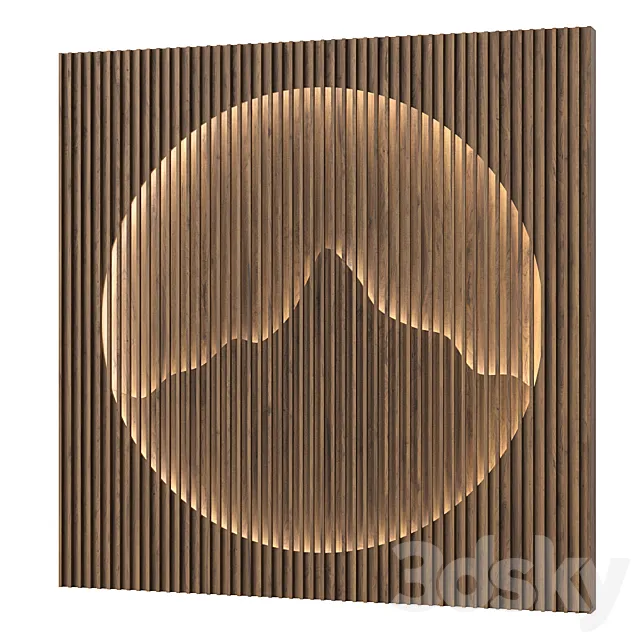 Decorative panel 304 3D Model Decorative panel 304 3D Model