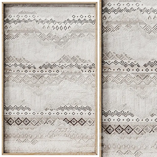 Decorative panel 3D ART RELIEF 108 3D Model Decorative panel 3D ART RELIEF 108 3D Model