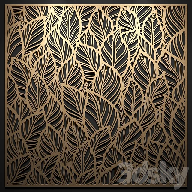 Decorative panel 3D Model