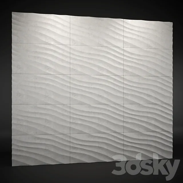 Decorative panel 3D Model Decorative panel 3D Model