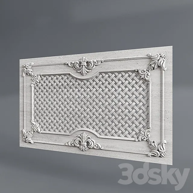Decorative panel 3D Model