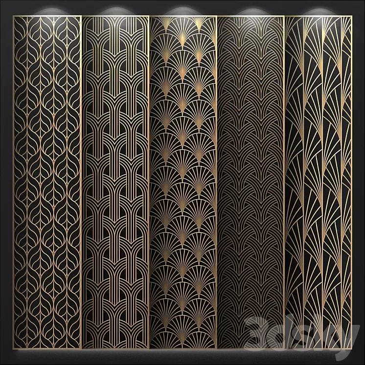 Decorative panel 3D Model