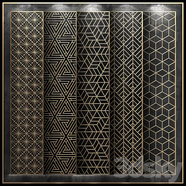 decorative panel 3DModel