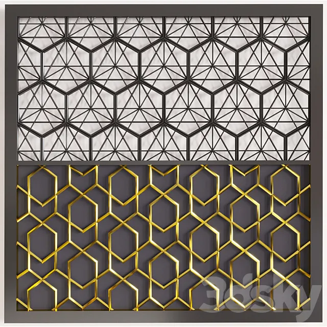 Decorative panel 3DModel