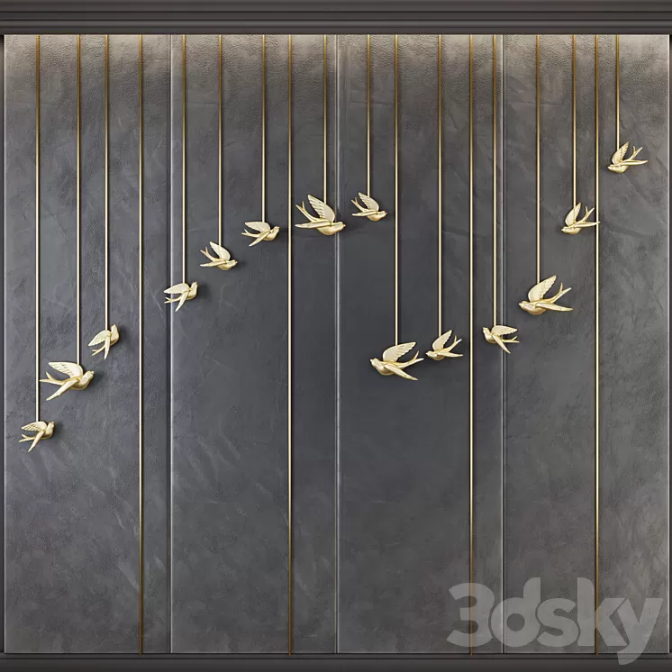 Decorative panel 4 3D Model