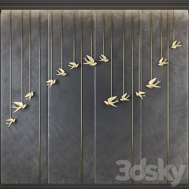 Decorative panel 4 3DModel Decorative panel 4 3DModel