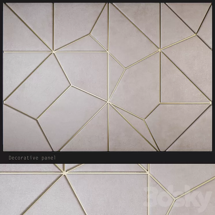 Decorative panel _ PN1 3D Model
