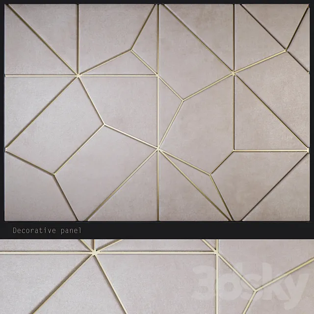 Decorative panel _ PN1 3DModel Decorative panel _ PN1 3DModel
