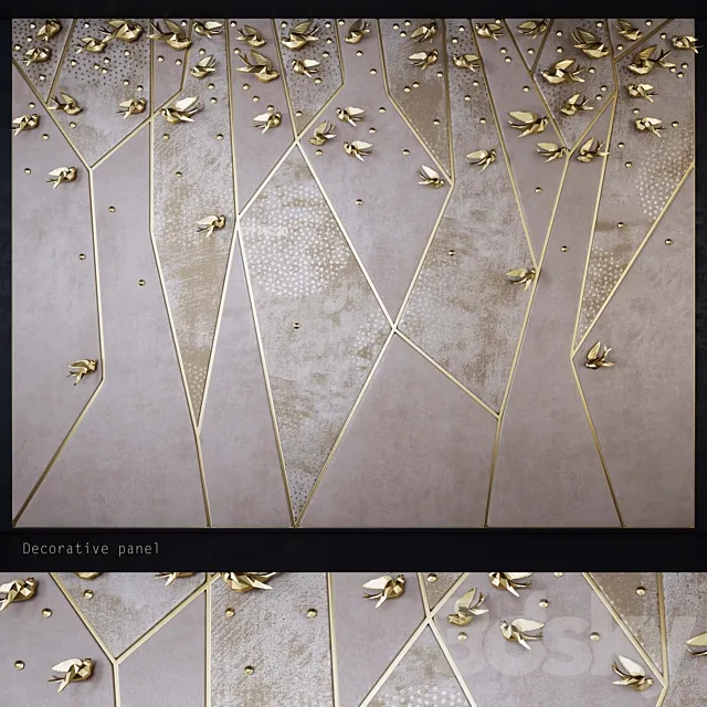 Decorative panel _ PN8 3D Model Decorative panel _ PN8 3D Model