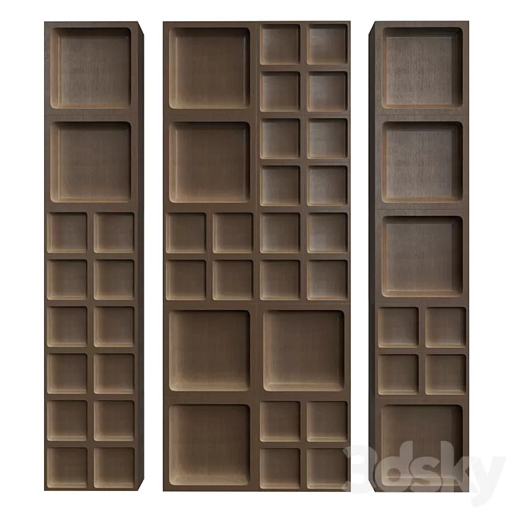 Decorative panel LACUNARI by Inkiostro Bianco 3D Model Free Download