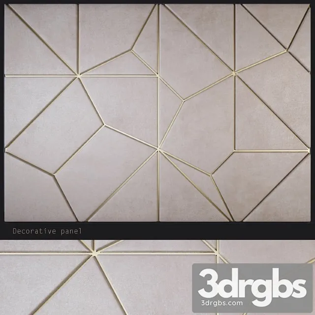 Decorative Panel Pn1 3D Model Download