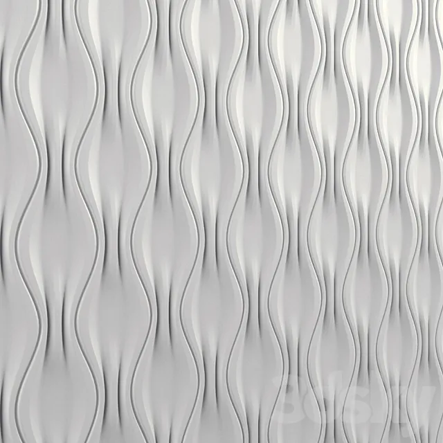Decorative panel The Surface Of Art 3D Model Decorative panel The Surface Of Art 3D Model