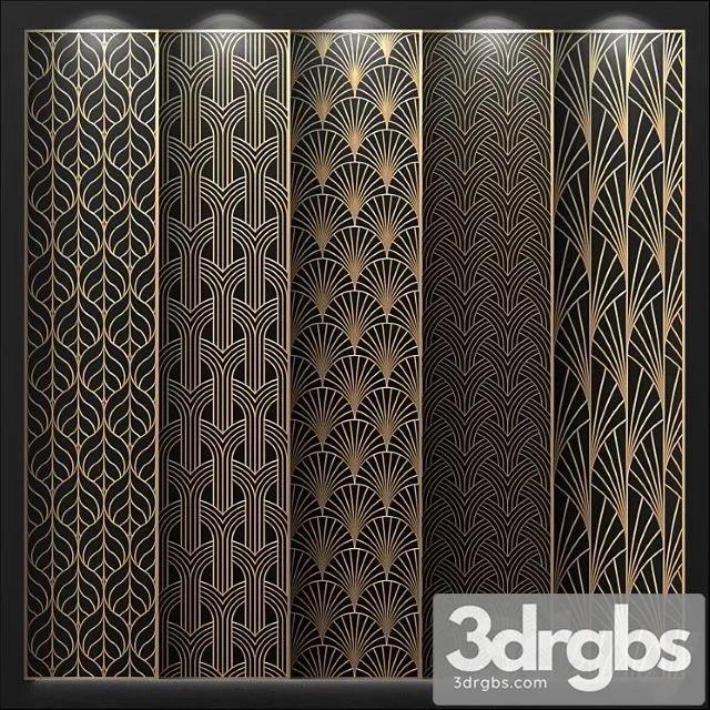 Decorative panel_1_2 3D Model Download