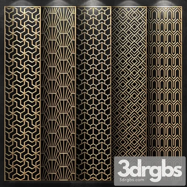 Decorative panel_2 3D Model Download Decorative panel_2 3D Model Download