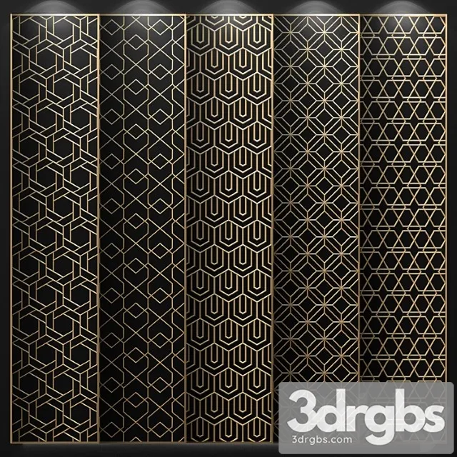 Decorative panel_2 3D Model Download