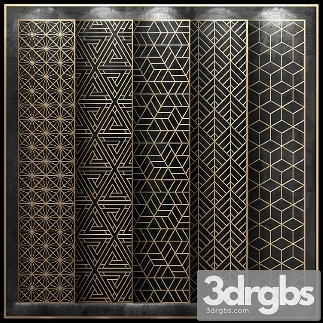 Decorative panel_222 3D Model Download