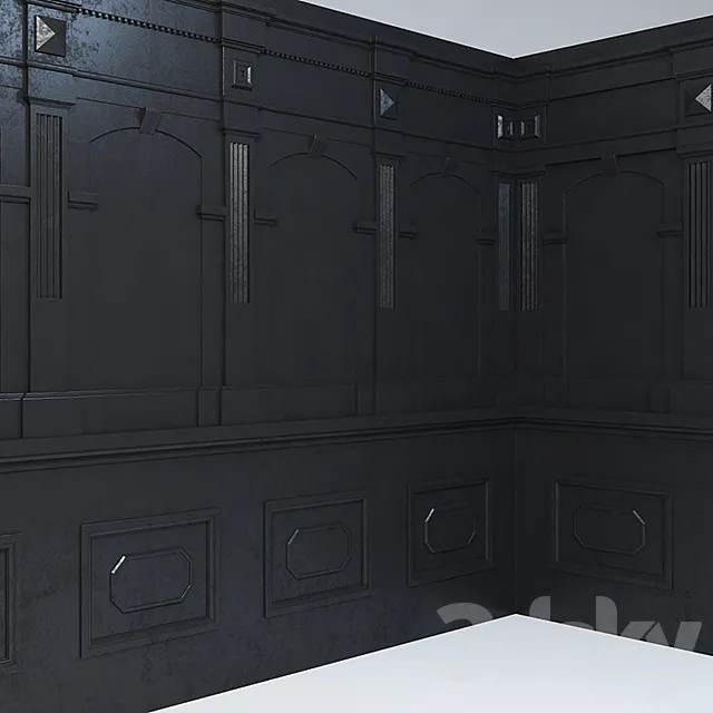 Decorative panels 3D Model Decorative panels 3D Model